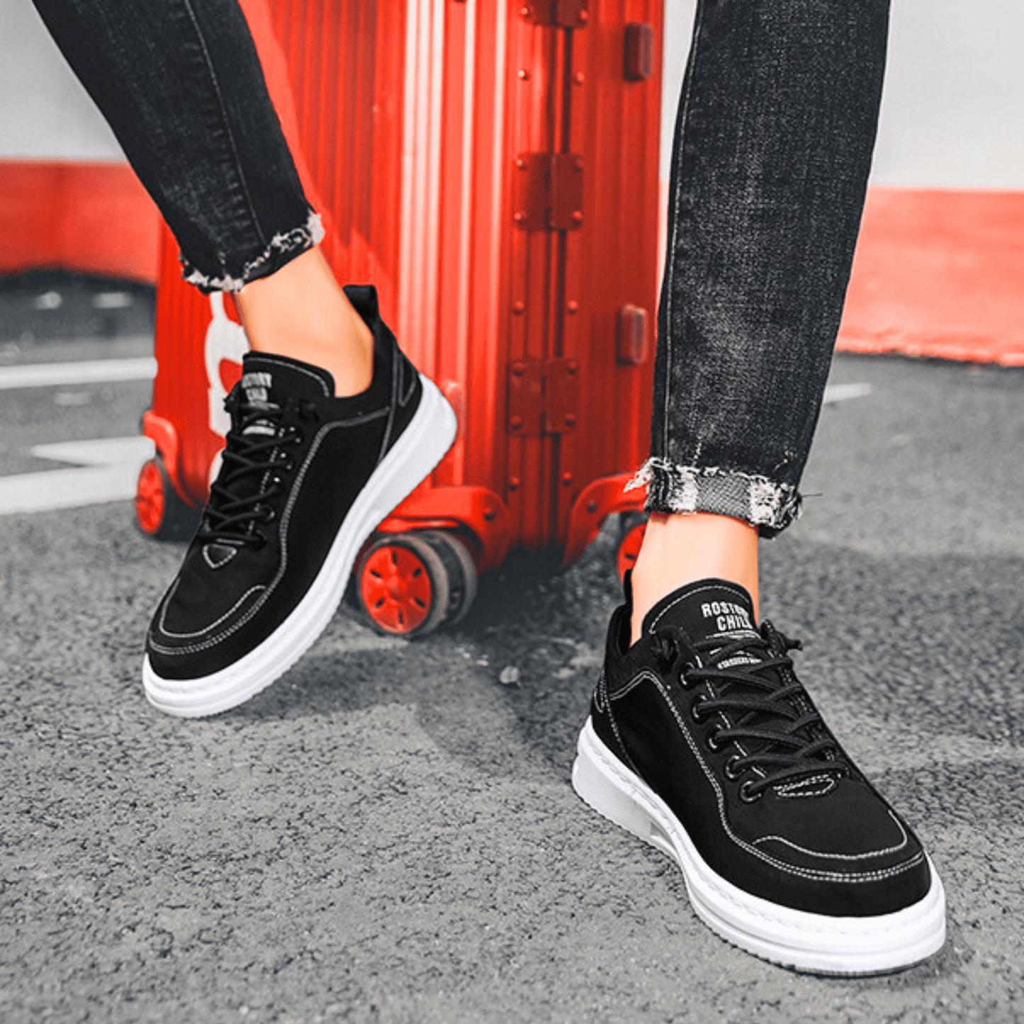 Bancroft Premium Leather Trainers