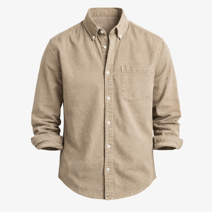 Kensington Chest-Pocket Linen Shirt