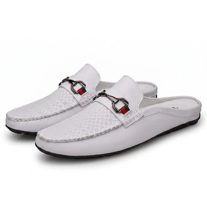 Renley Woven Mule Loafers