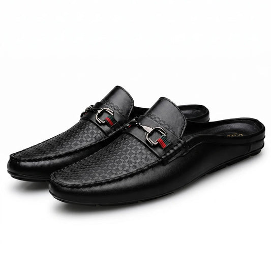 Renley Woven Mule Loafers