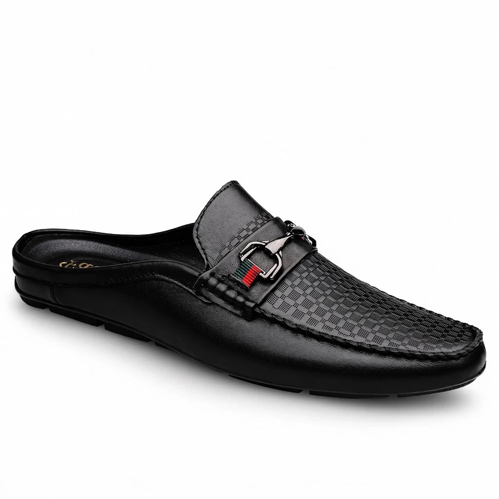 Renley Woven Mule Loafers