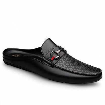 Renley Woven Mule Loafers