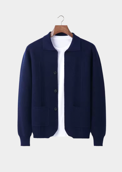 Pemberton Merino Button Overshirt