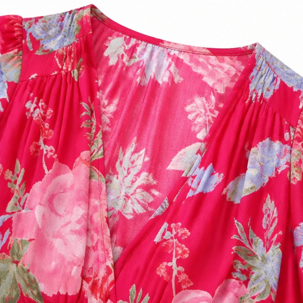 Wren Floral Flowing Maxi Dress