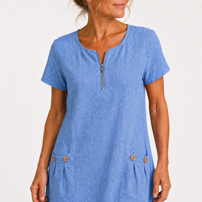 Esme Cotton Linen Dress