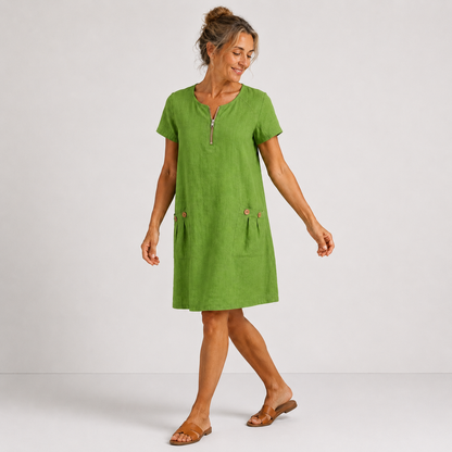 Esme Cotton Linen Dress