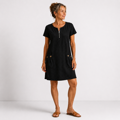Esme Cotton Linen Dress