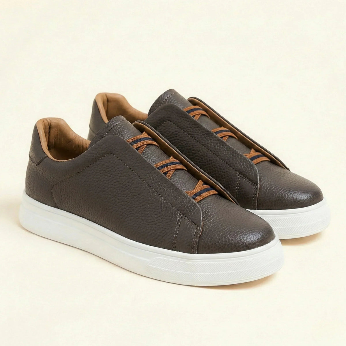 Foley Leather Court Trainer