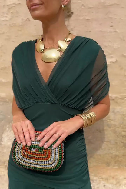 Fenwick Draped Evening Dress