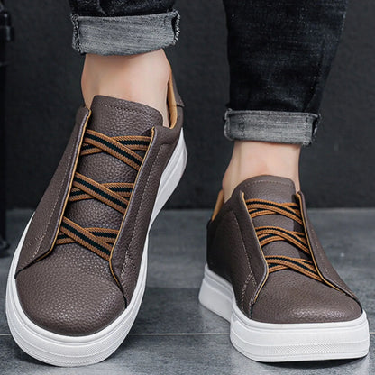 Foley Leather Court Trainer