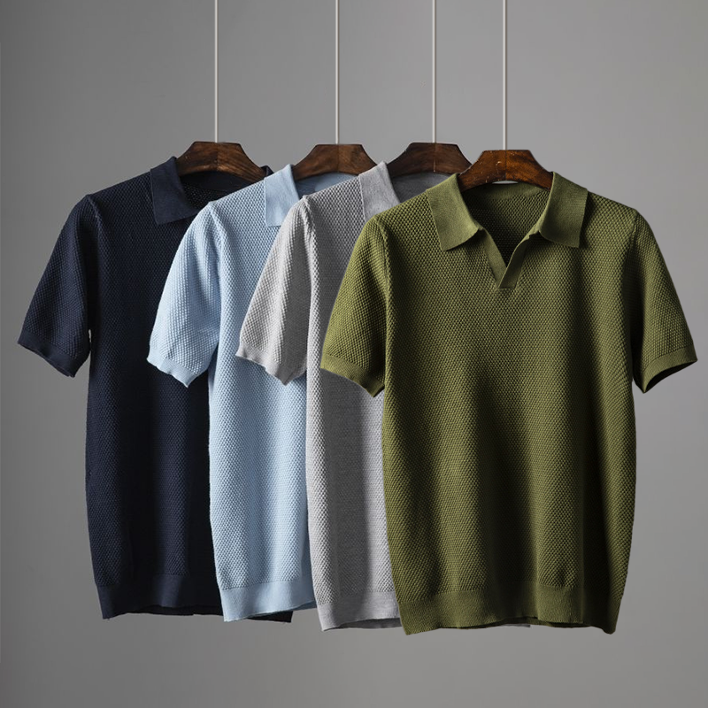 Rhys Cotton Pique Polo