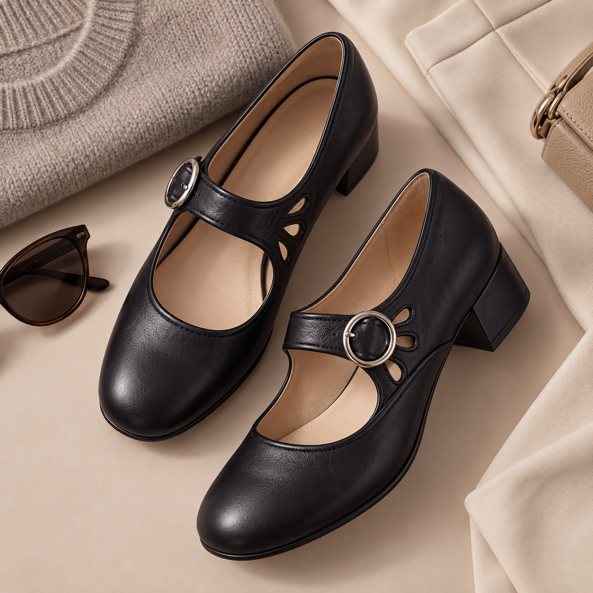 Marion Comfort Block Heels