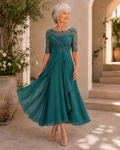 Camden Lace Evening Dress