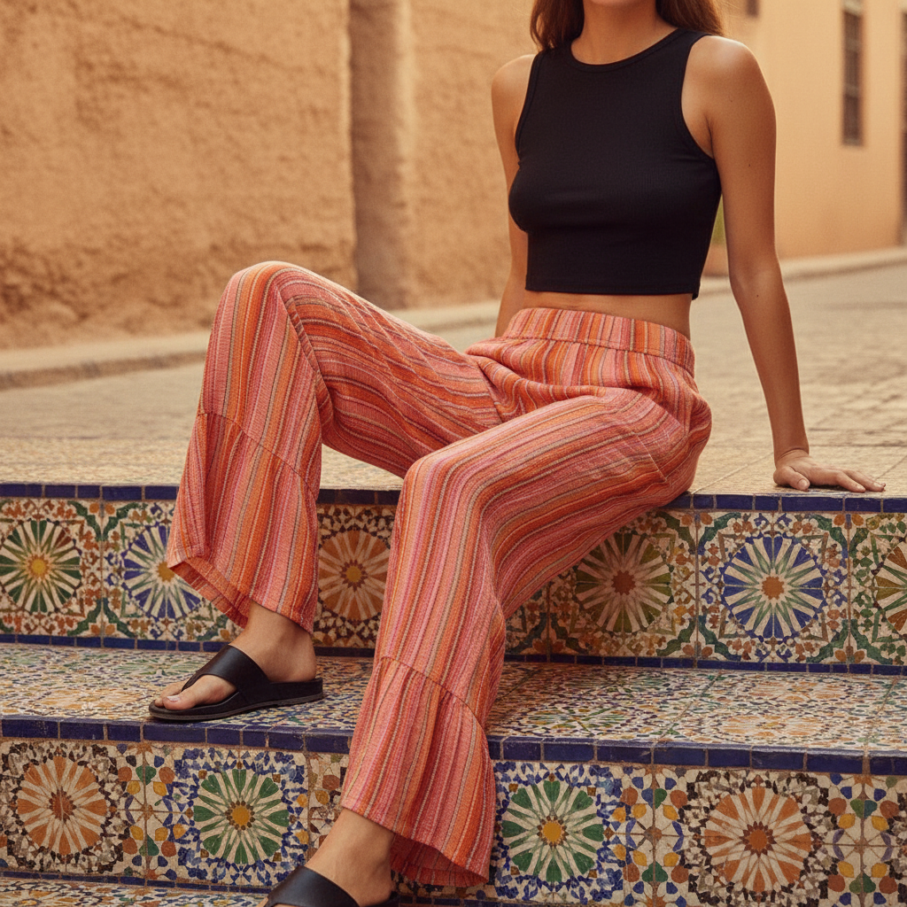 Tulum Bazaar Woven Pants