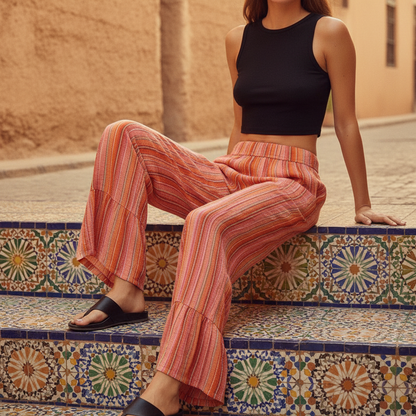 Tulum Bazaar Woven Pants