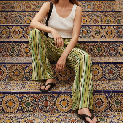 Tulum Bazaar Woven Pants