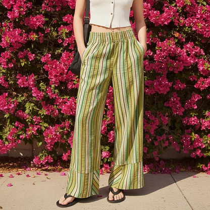 Tulum Bazaar Woven Pants
