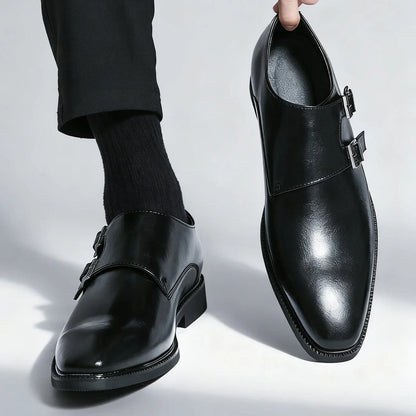 Rex Suede Monk Loafers