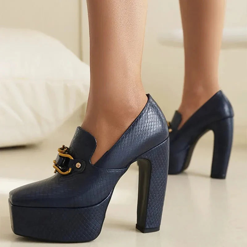 ALESSIA PLATFORM HEELS