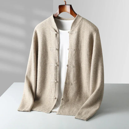Wade Ribbed Cashmere Cardigan