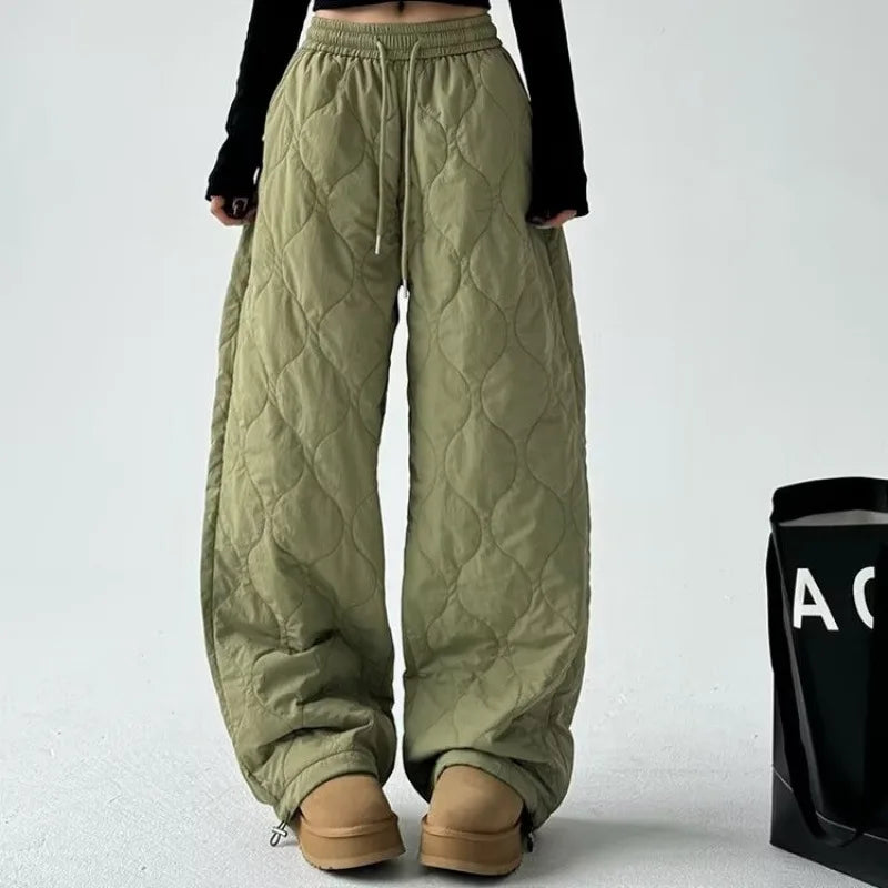 ARLENA QUILTED TROUSERS