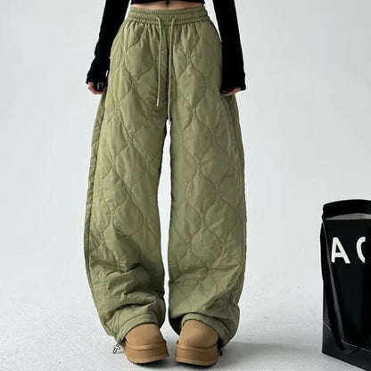 ARLENA QUILTED TROUSERS