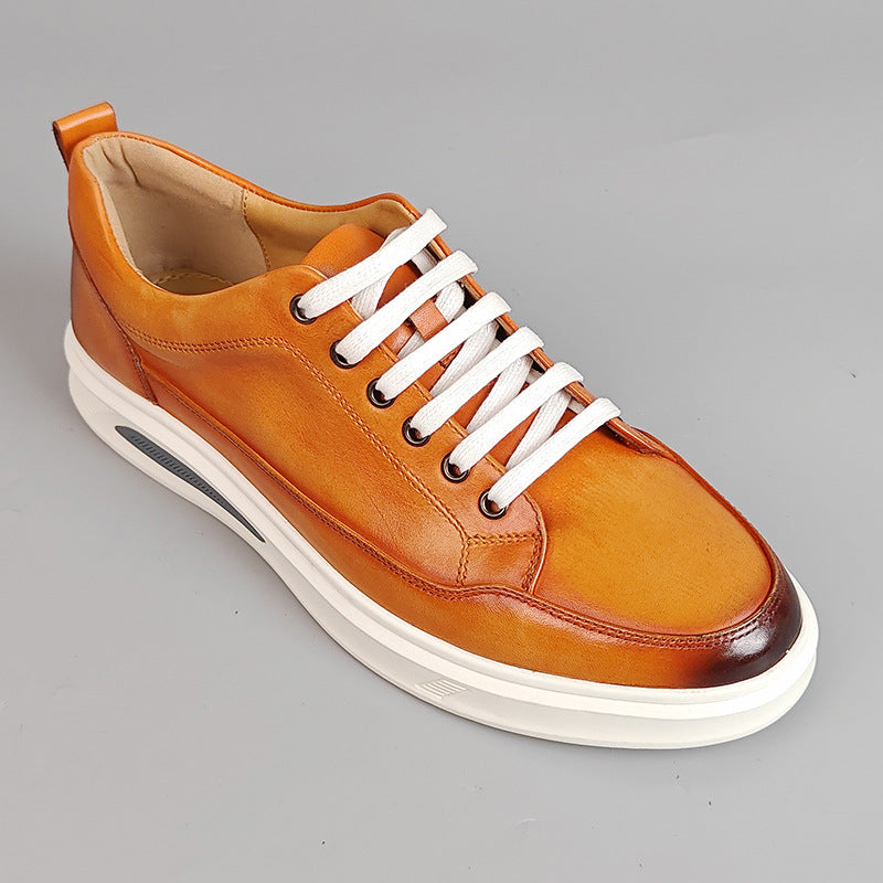 Rafael Leather Court Trainer
