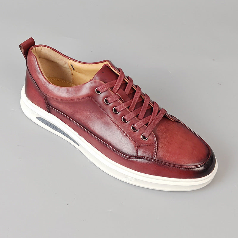 Rafael Leather Court Trainer