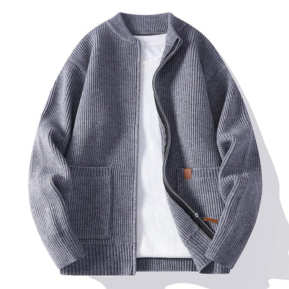 HENLEY MERINO FLEECE JACKET