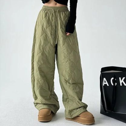 ARLENA QUILTED TROUSERS