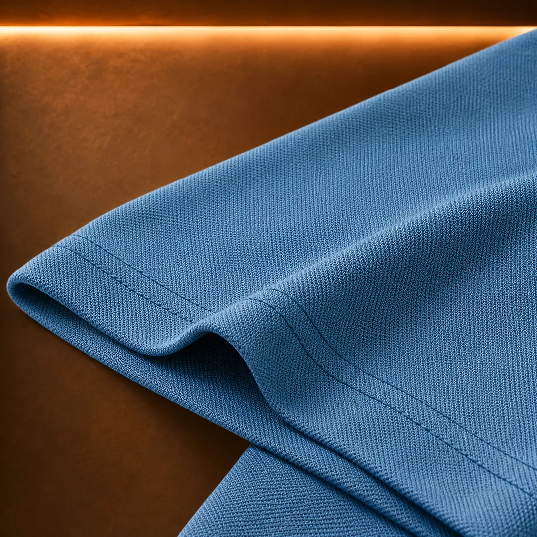 Striped Pocket Polo Shirt