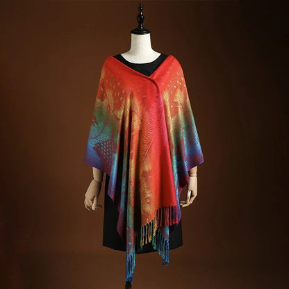 Vivienne Boho Cashmere Wrap