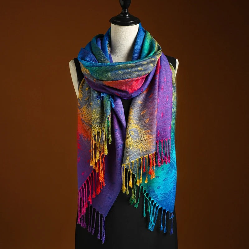 Vivienne Boho Cashmere Wrap