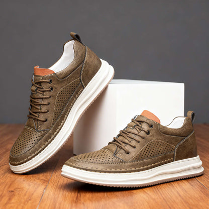 Rex Breeze Leather Trainers