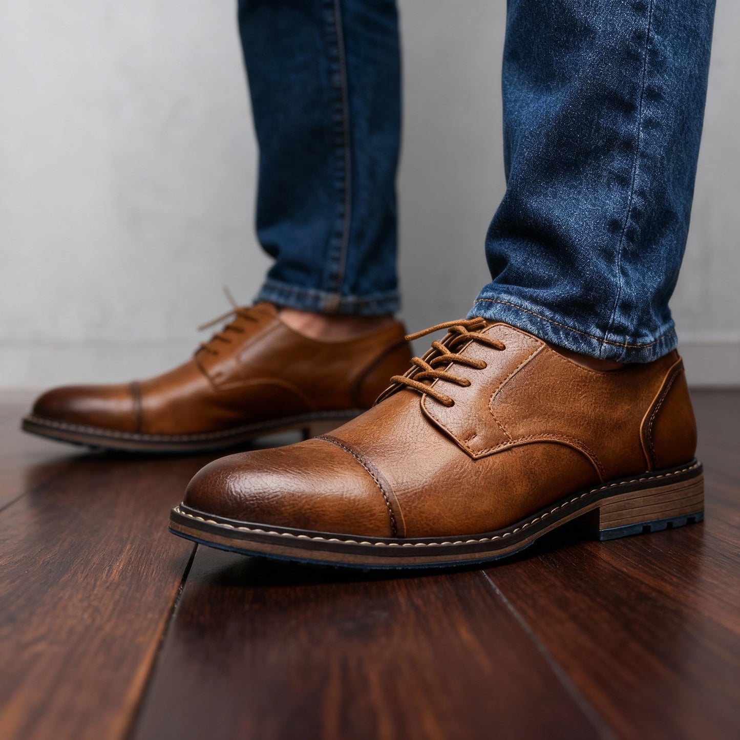 MARLOWE CAP-TOE DERBIES