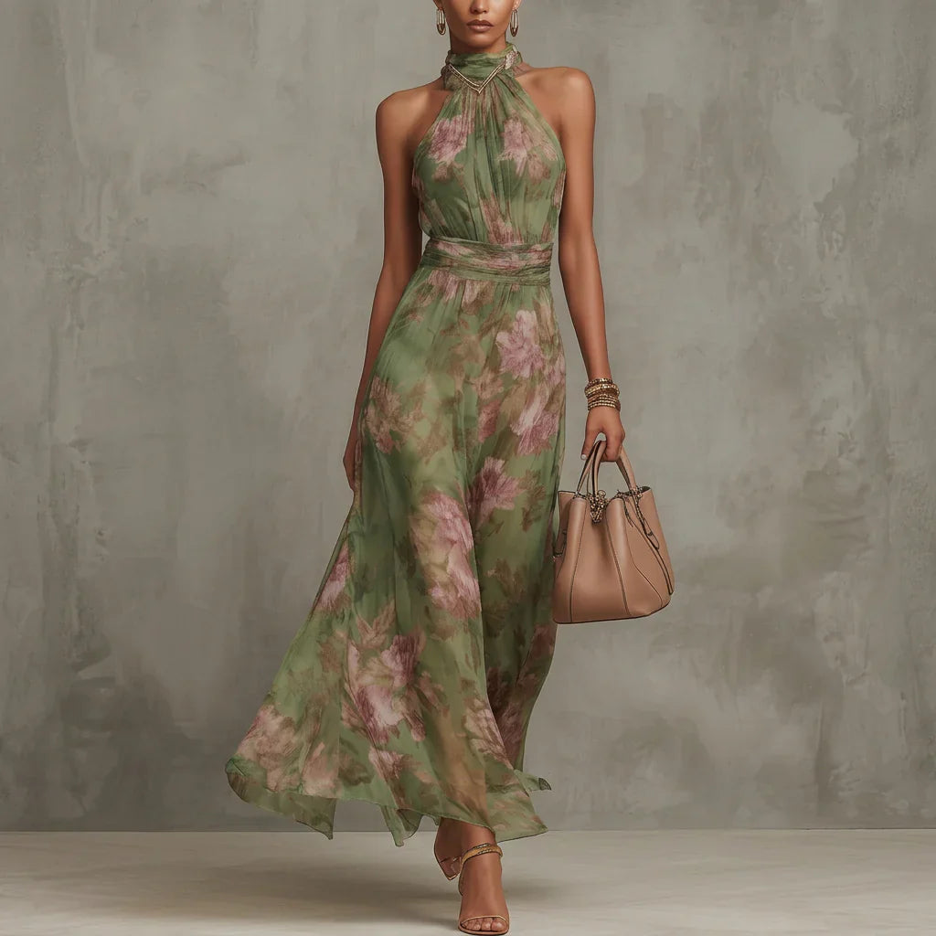 Selby Halter Midi Dress