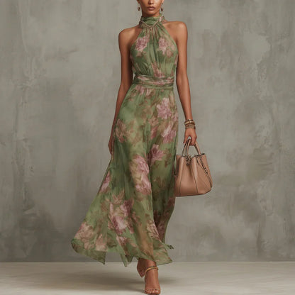 Selby Halter Midi Dress