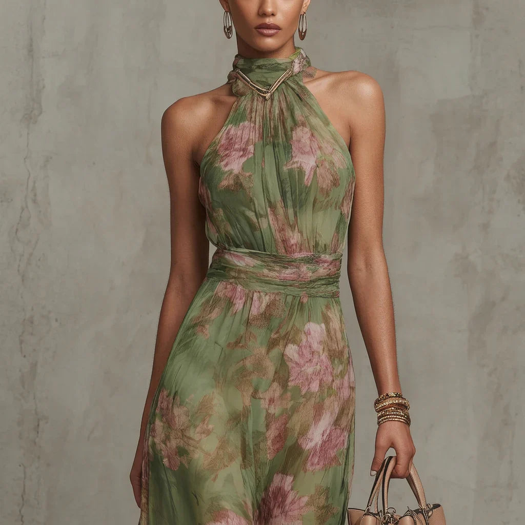 Selby Halter Midi Dress