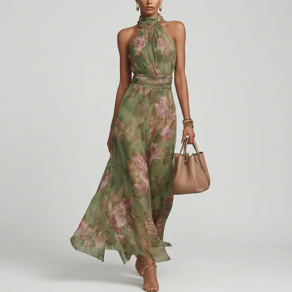 Selby Halter Midi Dress