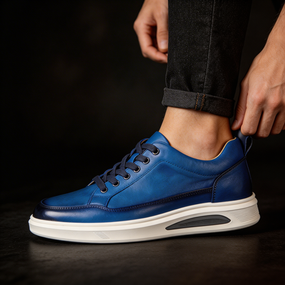 Rafael Leather Court Trainer