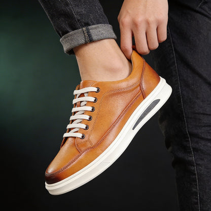 Rafael Leather Court Trainer