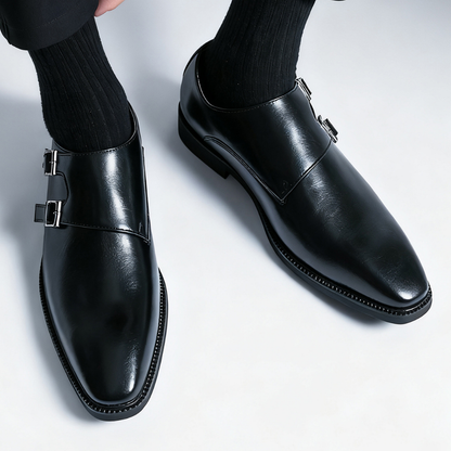 Rex Suede Monk Loafers