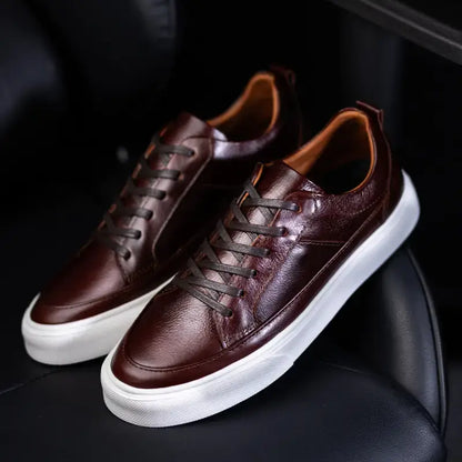 Sutton Cognac Leather Shoes