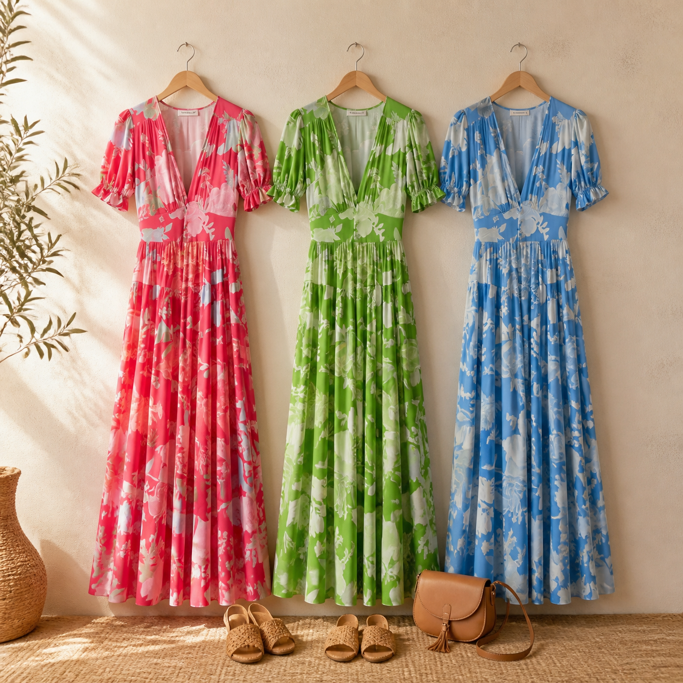 Wren Floral Flowing Maxi Dress