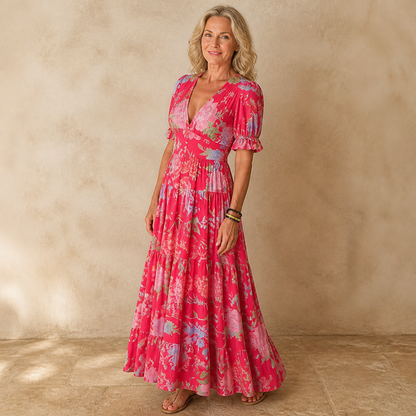 Wren Floral Flowing Maxi Dress