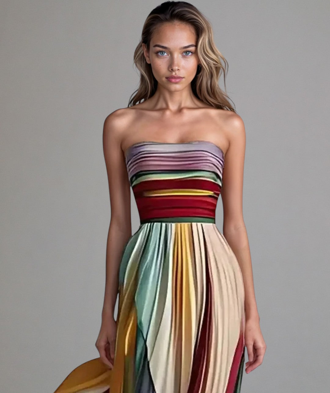 Vivienne A-Line Strapless Dress