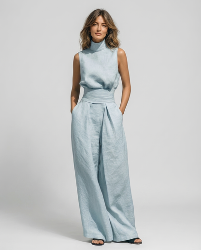 Ashton Linen Two Piece Set